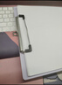 西玛（SIMAA）A4书写文件夹板夹 书写夹板金属强力夹塑料文件夹夹板菜单画板夹 多功能写字垫板 紫色7107 实拍图
