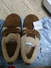 拉夏贝尔（La Chapelle）女鞋冬季新款棉鞋加绒面包鞋厚底增高保暖勃肯鞋子女E12 焦糖 40 实拍图