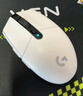 罗技（G）G304 LIGHTSPEED无线鼠标 游戏鼠标 轻质便携 绝地求生FPS鼠标英雄联盟LOL吃鸡 生日礼物 白色 实拍图