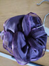 AiChoice优雅仿缎发圈韩国成人发绳头绳气质布艺粗头饰盘发女大号头花 深蓝色 实拍图