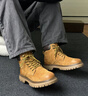 骆驼（CAMEL）王俊凯同款马丁靴高帮秋户外工装大黄靴男 GE122W7757T 金黄 42 实拍图