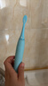 葆氏儿童电动牙刷3-6-12岁-15岁声波震动充电式牙刷机身*1+刷头*3蓝色 实拍图