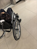 怡辉（YIHUI）轮椅瘫痪老人专用出行带坐便器轻便折叠便携式骨折手动家医用推车 实拍图