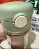 膳魔师（THERMOS）儿童吸管保温杯超轻316L不锈钢把手学生杯幼儿园婴儿水杯上学TCKC 实拍图