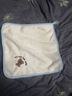 【洁丽雅同厂】婴儿刺绣小方巾超柔新生宝宝儿童洗脸巾24*24cm 体验装1条 实拍图