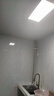 雷士照明（NVC）厨房灯led集成吊顶铝扣板卫生间平板嵌入式面板灯雾银套装 实拍图