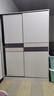 白浅【免费安装】衣柜卧室储物柜子移门衣橱简易推拉门大衣柜 【两门】1.4米主柜 实拍图