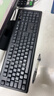 双飞燕（A4TECH) WK-100 有线键盘 办公打字用薄膜键盘笔记本外接台式电脑通用键盘104键 USB接口 黑色 实拍图