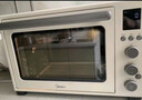 美的（Midea）【国家补贴】家用多功能风炉电烤箱 40L大容量/四面搪瓷/热风循环/空气炸锅烤箱一体机PT4012W二代 实拍图