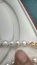 天使之泪淡水珍珠项链S925银经典百搭近正圆珍珠生日礼物女送老婆送妈妈 实拍图