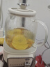 美的（Midea）花漾0胶水全玻璃养生壶 多功能煮茶壶 母婴烧水壶 恒温电热水壶 全自动一体煮茶器1.2L YS12B302J 实拍图