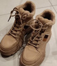 达芙妮雪地靴女厚底东北棉鞋加绒保暖增高休闲百搭显瘦高帮老爹鞋女鞋子 4022607206 卡其色 39  实拍图