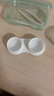 博士伦透明隐形眼镜 Air薄巧 小直径非球面3月抛 季抛2片装 350度 实拍图