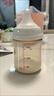 贝亲（Pigeon）新生儿 防胀气宽口径PPSU奶瓶160ml SS号奶嘴 0个月+AA261  实拍图