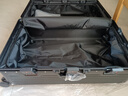狄斯顿保罗行李箱大容量30英寸超大号结实耐用合金硬壳密码箱出国托运旅行箱 黑色【加厚加深铝框+全封闭干湿内衬】 32英寸 【USB+杯架+挂钩+支架】 实拍图