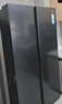 海尔（Haier）盛宴618L对开门冰箱黑金净化一级能效风冷无霜超大容量蓝色BCD-618WGHSSEDBL国家补贴 实拍图