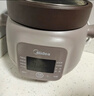 美的（Midea）煲汤电炖锅3-4人用 电砂锅煲汤锅炖汤盅电炖锅直炖紫砂陶瓷炖锅电炖锅2-3人慢炖煮粥煲粥锅电汤煲 2L 【立体加热快炖】陶斧内胆=6碗 实拍图