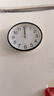 北极星（POLARIS） 挂钟客厅简约创意石英钟时尚卧室静音钟表现代时钟欧式挂表26cm 实拍图