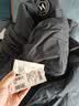 雪中飞秋冬新款时尚休闲舒适廓形男士“H”版型印花立领连帽羽绒服男 钢铁灰|8224 【品质高充绒】 L 175/96A 实拍图