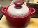 京东京造 砂锅煲汤锅 砂锅家用炖汤燃气灶明火通用小红炉3.5L 实拍图