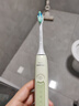 飞利浦（PHILIPS）【肖战推荐】声波电动牙刷钻石3系 年货节礼物 情人节情侣款送男生女友 微泡水流HX5181/02星云蓝 实拍图