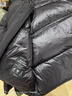 君羽反季羽绒服女中长款800高蓬白鹅绒连帽时尚加厚保暖鹅绒服女外套 黑色 | 800蓬白鹅绒 M （推荐101-110斤） 实拍图
