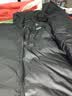 乔丹羽绒服男外套秋冬季保暖防风防泼水防寒运动休闲羽绒服 黑色 -014R L 实拍图