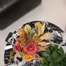 赟娅陶瓷花瓶家居装饰摆件高级感小众轻奢客厅餐桌创意仿真干花束花器 异形交叉花瓶+手札秋意 实拍图