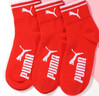 PUMA彪马袜子女士新年本命年骐骥红通用鸿运红时尚大红中筒袜3双装 实拍图