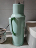 SIMELO保温壶大容量72H骄子保温瓶玻璃内胆热水瓶学生宿舍暖壶2L抹茶绿 实拍图