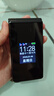 天语V12 翻盖接听老年手机4G全网通超长待机大声音大字大按键双屏学生戒网老人专用备用功能手机 玄黑 实拍图