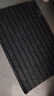 墨斗鱼条纹防滑地垫可裁剪吸水除尘家用灰色 60*90cm 实拍图