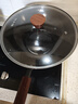 炊大皇铁锅家用无涂层不锈炒锅燃气灶专用炒锅炒菜锅平底锅极铁锅32cm 实拍图