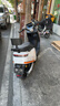 永久电动摩托车 大踏板长续航智能解锁新国标外卖通勤电摩72V20Ah 酷牛系列 极地白【6期免息】 实拍图