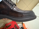 金利来（Goldlion）男鞋都市时尚秋季正装皮鞋舒适耐磨德比鞋50823024440A棕色40码 实拍图