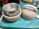 LOTOR徕多电热饭盒自热插电保温热饭器蒸饭器上班族带饭神器办公室蒸煮可加热饭盒 1.45L 粉色+餐具【304钢内胆】 实拍图
