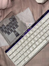 狼蛛（AULA）HERO 68HE磁轴键盘RT电竞游戏专用客制化机械键盘鼠标套装有线RGB网页驱动fps无畏契约8K回报率 等高线侧刻【黑皇磁轴】白色+爱心蝴蝶键帽 实拍图