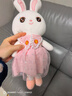 威尔通（WELTSTON）毛绒玩具布娃娃抱枕安抚玩偶儿童生日新年礼物礼品女小白兔子公仔 实拍图