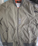马登工装美式空中MA1飞行员夹克军事风短款外套复古棒球服男潮秋上衣 绿色 M 实拍图