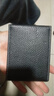 FXS驾驶证皮套真皮卡包男钱包证件包防磁驾照行驶证二合一多卡位卡夹 黑色 实拍图