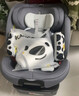 袋鼠爸爸（EURO KIDS）安全座椅婴儿0-12岁360度旋转儿童车载汽车用座椅 星途3灰色 实拍图