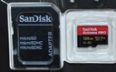 闪迪（SanDisk）128GB TF(MicroSD)内存卡 4K极速金卡A2 V30 U3行车记录仪 运动相机无人机 监控存储卡 读190MB/s 实拍图