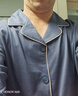 海澜之家男士睡衣男四季通用翻领开衫纯棉100%棉可外穿长袖长裤家居服套装 实拍图