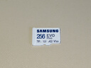 三星（SAMSUNG）256GB TF(MicroSD)存储卡 EVO白卡 U3A2V30 手机平板游戏机内存卡 支持4K视频 读160MB/s写120MB/s 实拍图