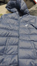 亚瑟士（asics）童装25年冬季儿童柔软舒适三防轻薄保暖羽绒服【高充绒量】 藏青色 清洁度1000-鸭绒 150 充绒量88.5g 实拍图