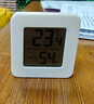温度计室内家用精准婴儿房温湿度计壁挂室干湿计电子数显表高精度 【一只装】白色-迷你温湿度计 实拍图
