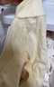 舒贝怡2条装婴儿裤子春秋款男女童宝宝高腰护肚睡裤纯棉儿童秋裤黄100CM 实拍图