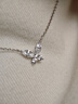 APM Monaco蝴蝶项链女银锁骨链时尚饰品送女友毛衣链圣诞礼物 实拍图