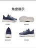 足力健中老年春秋季健步轻便软底送爸爸休闲散步鞋2431369J 蓝-男款 42 实拍图