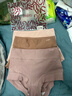 古今（GUJIN）高腰收腹大码内裤女棉提臀透气中老年妈妈内裤三条装 实拍图